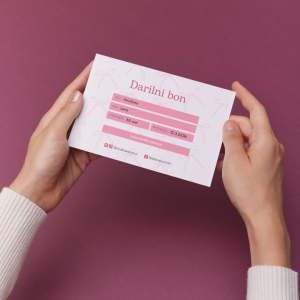 Darilni bon Studio Adora v vrednosti od 25 do 50 eur