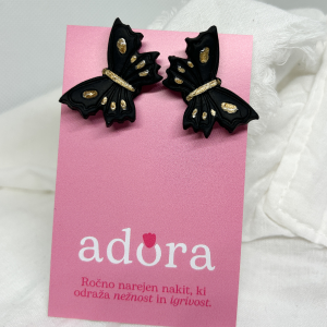 Uhani Mariposa - neviseči