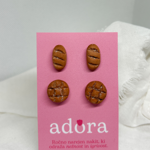 Uhani kruhki - komplet