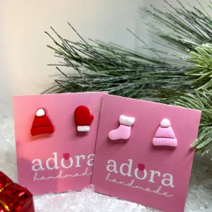 Uhani Snuggle božični pari