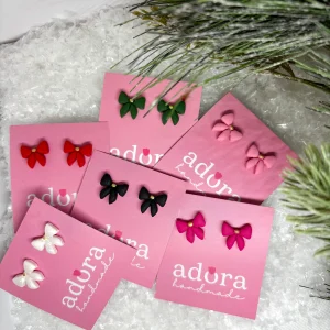 Uhani Elegant Bow pentljice